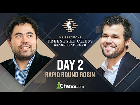 Freestyle Chess Grand Slam Weissenhaus | Sindarov In Lead! Will Magnus Take Over? Rapid RR