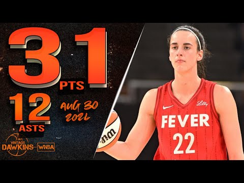 Caitlin Clark Puts On a Show With 31 Pts x 12 Asts vs Sky 🔥🔥 | August 30, 2024