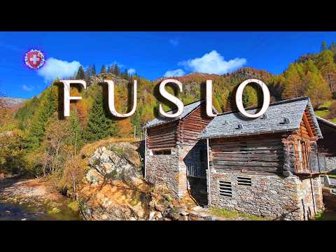 FUSIO SWITZERLAND ✨ Most remote village in Tessin / Place for extravagant holidays in Swiss Alps 4K