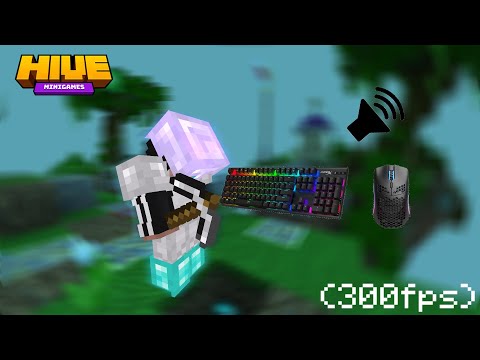 [ASMR] The hive skywars october 2022 chill (**4K 300FPS**)