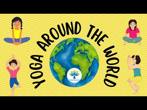 Yoga for Kids | Around the World Yoga | Fun for Children | Yoga Guppy