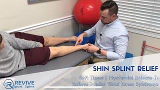 Shin Splints Treatment - Myofascial Release | Running Injury MTSS | SLC Utah Sports Chiropractor