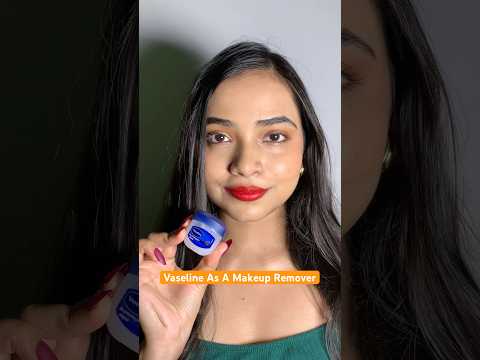 Vaseline Hacks || Using Vaseline as a Makeup Remover||