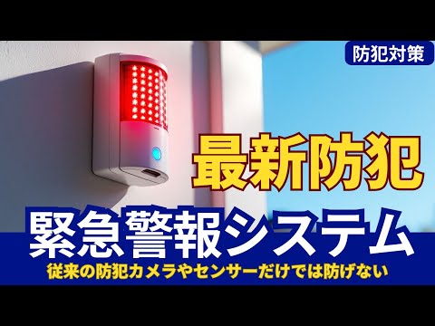 最新防犯対策！ワイヤレスチャイムで作る家庭用緊急警報システム