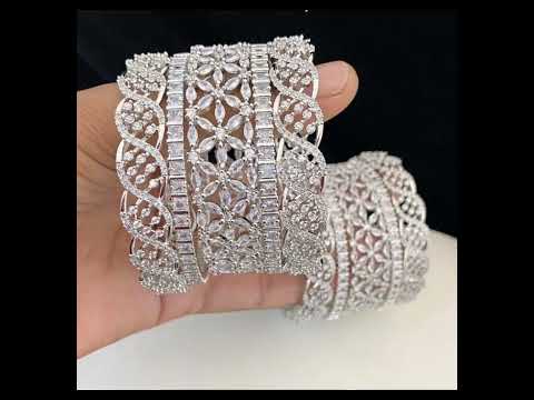 stylish bangles for girls/ unique bangles design/bangle designs ideas/trandy partywear bangles