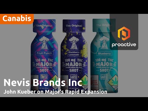 Nevis Brands Expands Major Shots THC Beverage Line to New Markets, Boosting Q1 Revenue Potential