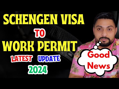 Tourist visa से  work permit कैसे convert करे - Good news Schenge visa convert to work permit 2024