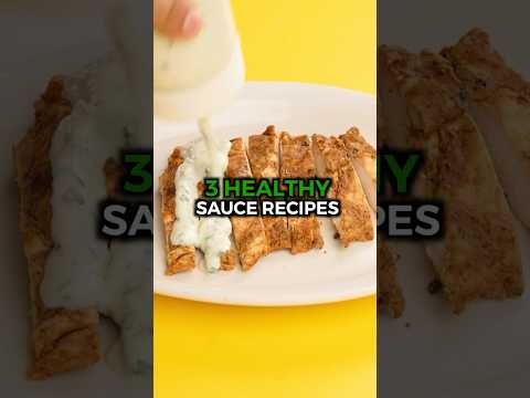 3 Healthy Sauce Recipes