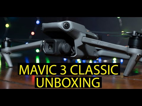 DJI MAVIC 3 CLASSIC UNBOXING VIDEO