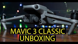 DJI MAVIC 3 CLASSIC UNBOXING VIDEO