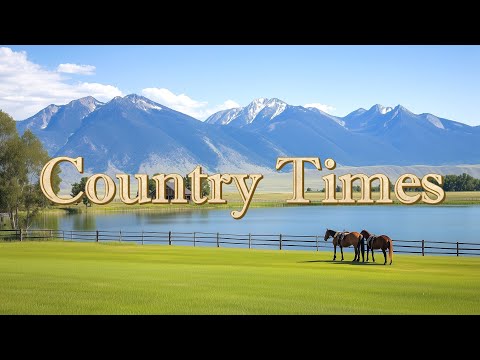 Enjoy the landscape with 3hr Country Music Playlist~!! 🤠💕