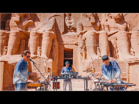 WhoMadeWho live for Cercle at Abu Simbel, Egypt