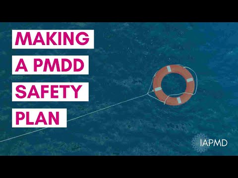 Making a PMDD Safety Plan