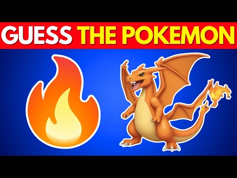 Guess the Pokémon by Emoji | Emoji Quiz 2024 #zeey_quiz #new