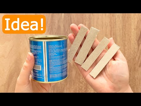 Great Recycling Idea With Tin Can!