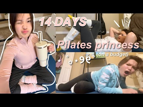 I Tried At-Home PILATES For 2 Weeks 🎧🎀