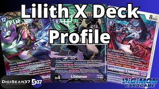 Lilithmon X Deck Profile | Digimon Card Game | Chain of Liberation