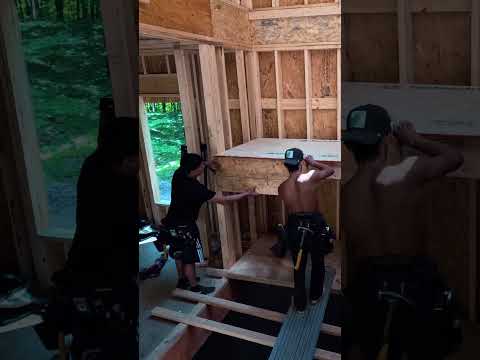 building stairs for a cabin build!