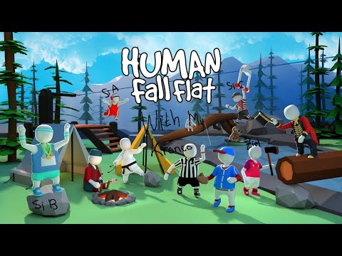 【Human Fall Flat】Mengletoy bareng empat orang bego