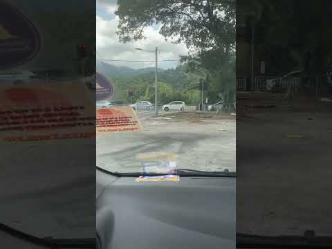 Traffic jam at Tanjung Tokong, Penang