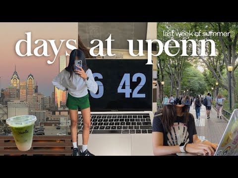 week in my life at upenn | workout classes, grocery shopping, senior slump | 미국 유펜 대학생 브이로그 🏫