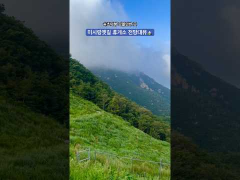 속초 미시령옛길 | 전망대 휴게소 바다뷰 #shorts #landscape