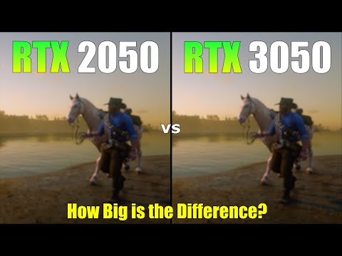 RTX 2050 vs RTX 3050 Laptop - Gaming Test - How Big is the Difference?