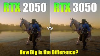 RTX 2050 vs RTX 3050 Laptop - Gaming Test - How Big is the Difference?