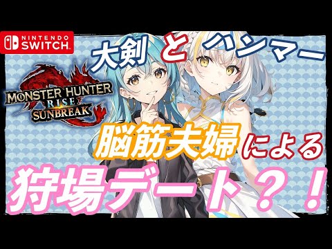 SW版 MHRSB 葵夫婦配信　大剣とハンマー脳筋夫婦による狩場デート？！