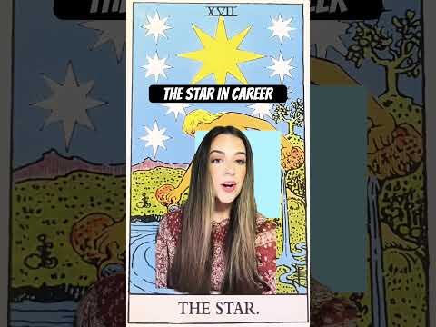 Tarot Cards in Career: The Star #tarot #tarotcardmeanings #thestartarot