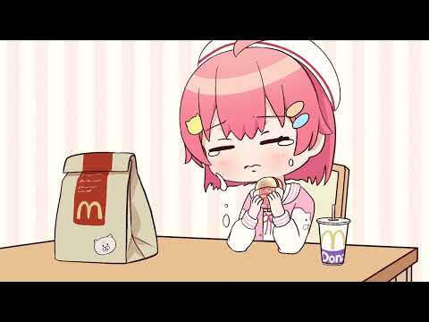 【手描き】久々の朝マックで思わぬダブルパンチを喰らうみこち