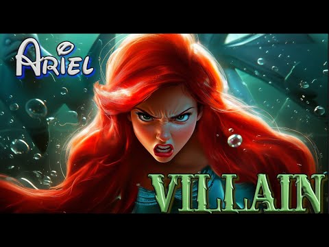 DISNEY PRINCESSES AS VILLAINS - Ariels song  (Part of your world - Minor Key)