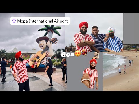 GOA TRIP🏖️ - WITH BTS 😅🤣- FULL EP 1. 🎥#goa #southgoa #northgoa #youtubeshorts #vloging