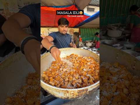 MASALA IDLI😍 | Indian street food #shorts #viral #shortsvideo