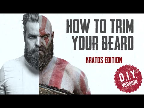 HOW TO TRIM YOUR BEARD AT HOME - KRATOS DIY EDITION