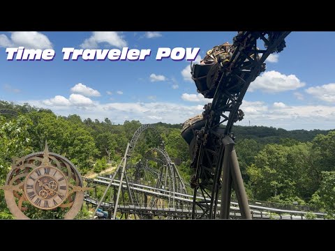 TIME TRAVELER INSANE SPINNING ROLLER COASTER (BEST POV)