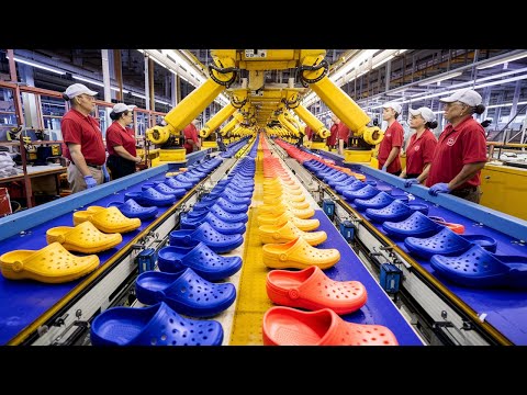 How Crocs Are Made in Factory | HOW IT"S MADE