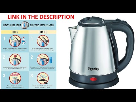 ✅Prestige Electric Kettle || 1500watts || Steel Body || (1.5Ltr)