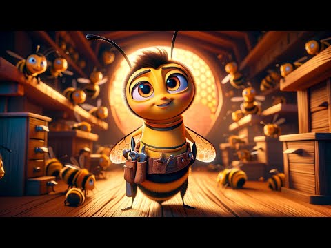 Benny the Builder Bee the Hives Harmony | Bedtime Stories for Kids