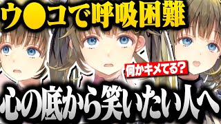 【吹いたら負け】自分のウ●コ発言で人生最大のゲラ発作が出てしまい呼吸困難になる英リサｗｗ【ぶいすぽ切り抜き/英リサ】