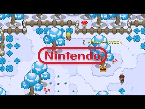 You Are Tired...Rest here while the snow. ( nintendo ambient music )