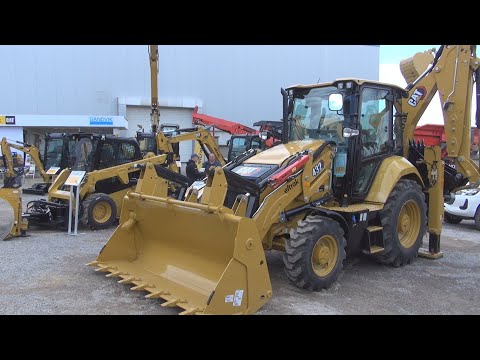 Cat Caterpillar 432 Side Shift Backhoe Loader (2023) Exterior and Interior