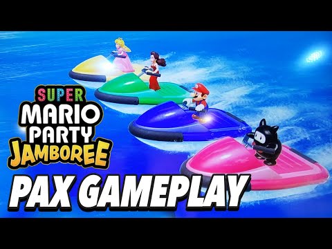 Pauline Super Mario Party Jamboree Gameplay - PAX Demo