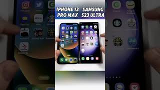 iPhone 13 Pro Max vs Samsung S23 Ultra: EPIC SPEED SHOWDOWN!⚡Fastest Flagship of 2024?🔥#shorts#viral