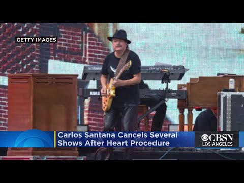 Carlos Santana Cancels Several December Shows After Undergoing Unspecified Heart Procedure