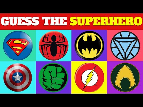 Superhero Logo Challenge: Can You Identify the Superhero?