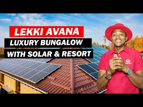 LUXURY & CONFORT: OWN 3-BEDROOM BUNGALOW AT LEKKI AVANA AND RESORT