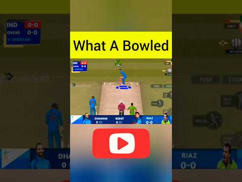 Batsman First Bowl Bowled l #shorts