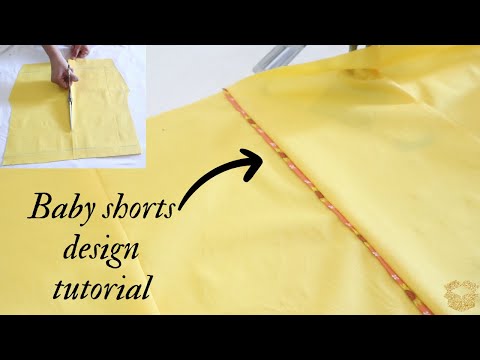 Baby shorts design || baby shorts tutorial || 2 year baby