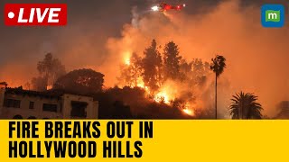 Live: Hollywood Hills fire breaks out as deadly wildfires go out of control across Los Angeles |N18G